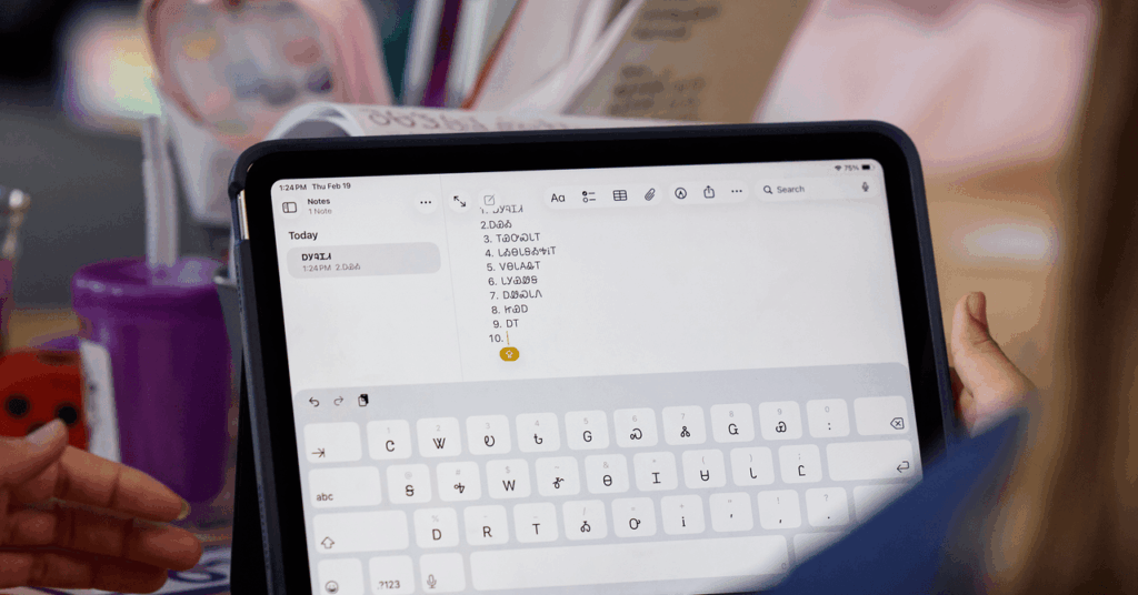 How Apple Puts Indigenous Languages on the iPhone Keyboard